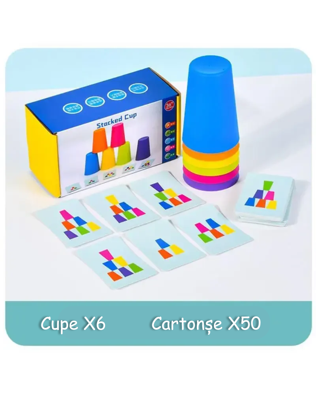 Joc de stivuire Montessori