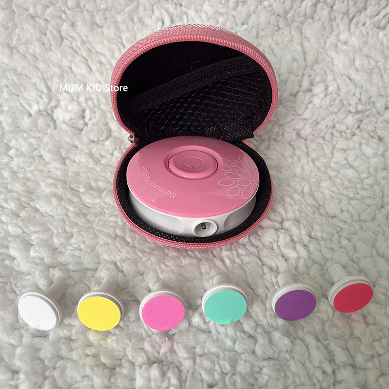 Pilă Electrică pentru Unghii Bebeluși - Kit pentru Îngrijirea Unghiilor