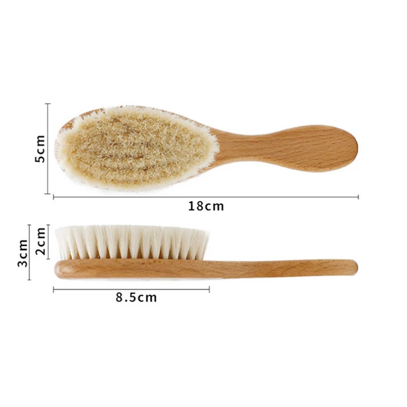 Set Perie și Pieptene pentru Bebelus - Cadoul Ideal pentru Baby Shower