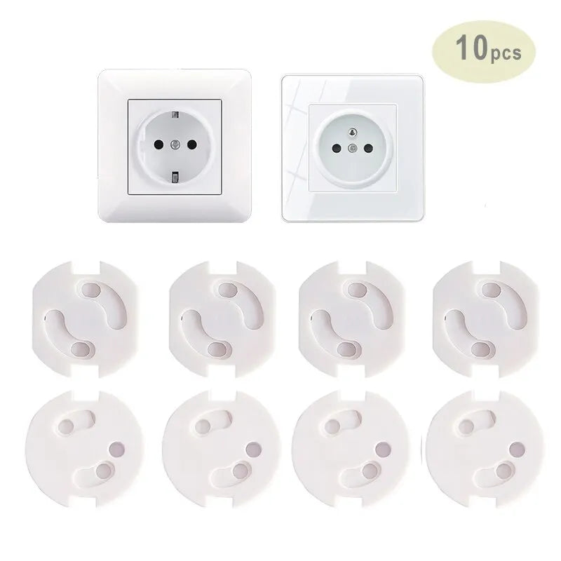 10 Capace de Siguranță pentru Priza Electrică - Protecție pentru Copii