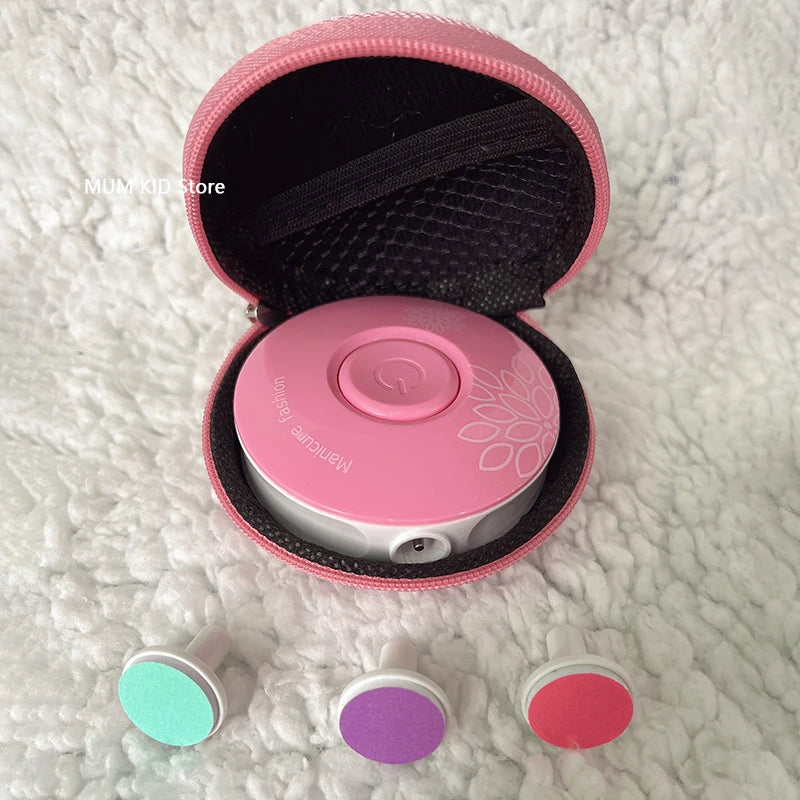 Pilă Electrică pentru Unghii Bebeluși - Kit pentru Îngrijirea Unghiilor