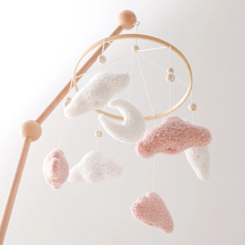 Jucărie Mobilă pentru Leagăn Bebeluși din Fibră Moale