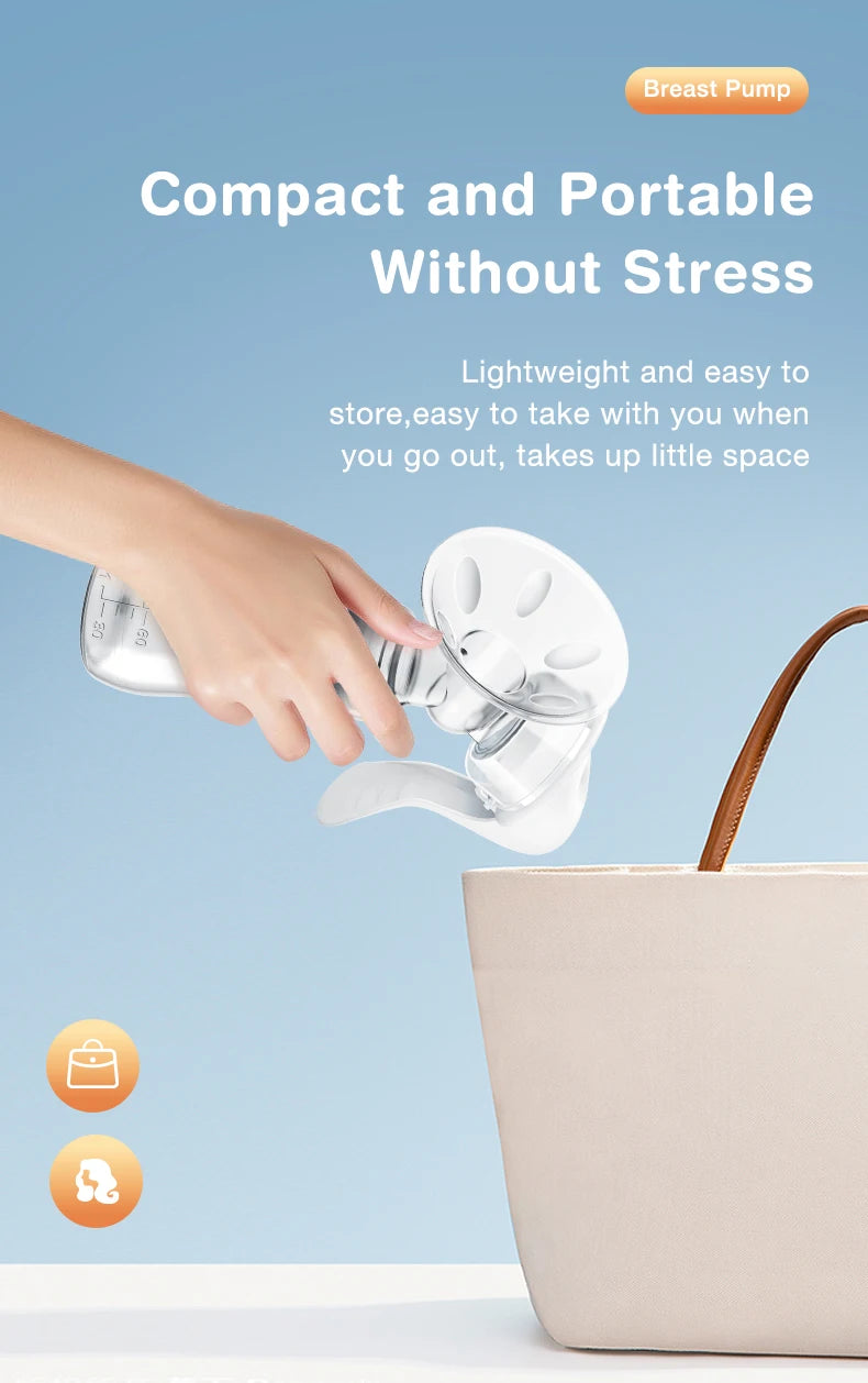 Pompa Manuală de Sân pentru Alăptare și Alimentație Bebeluși