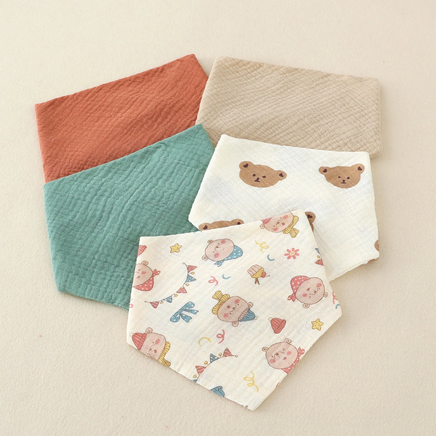 Bavetica de Bumbac Muselină pentru Bebeluși