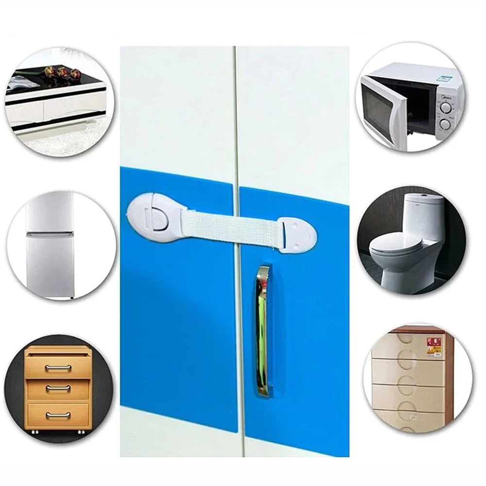 10 Locașuri de Siguranță pentru Mobilier - Protecție pentru Copii