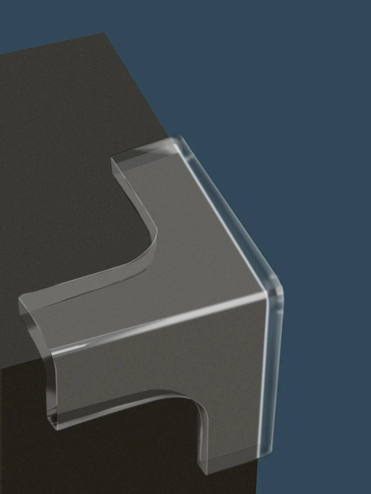 Protector Colțuri și Margini pentru Copii Anti-Șoc din Silicon Transparent