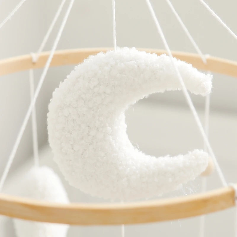 Jucărie Mobilă pentru Leagăn Bebeluși din Fibră Moale