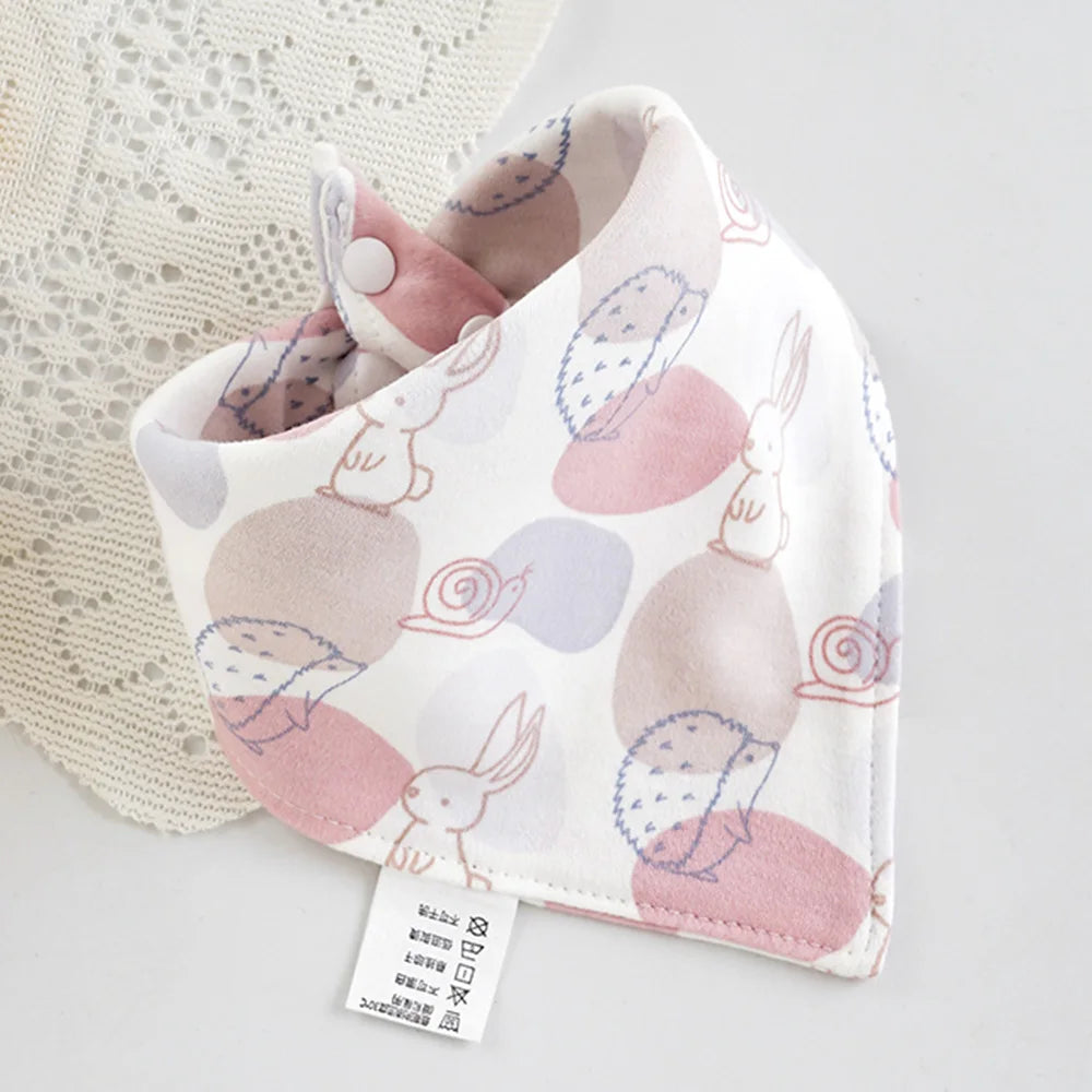 Bave din Bumbac pentru Bebeluși cu Imprimeu