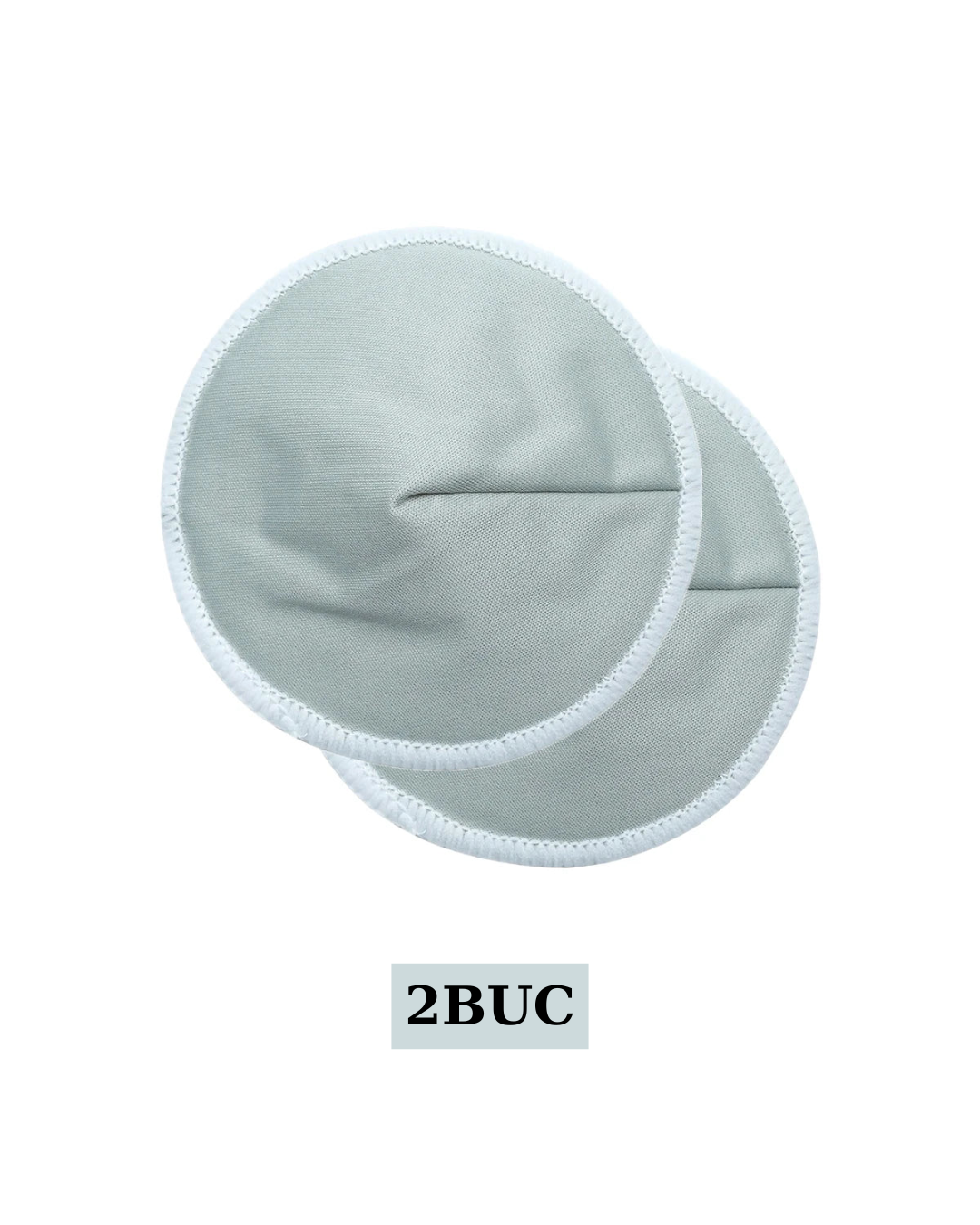 2 Perne de alăptare din bambus organic reutilizabil