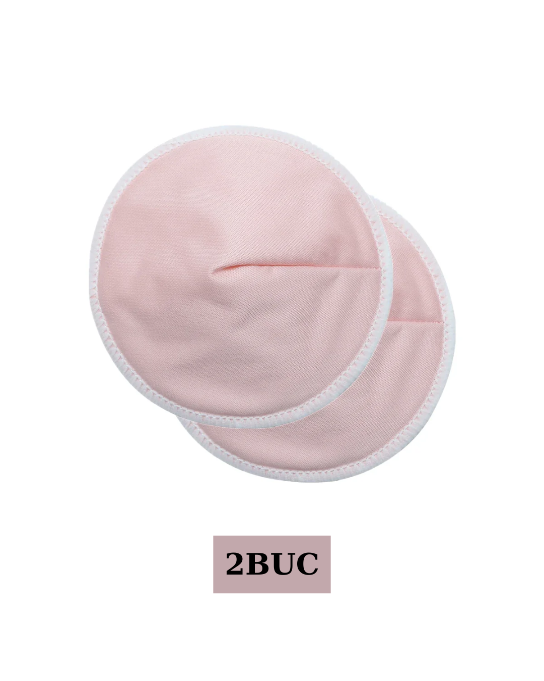 2 Perne de alăptare din bambus organic reutilizabil