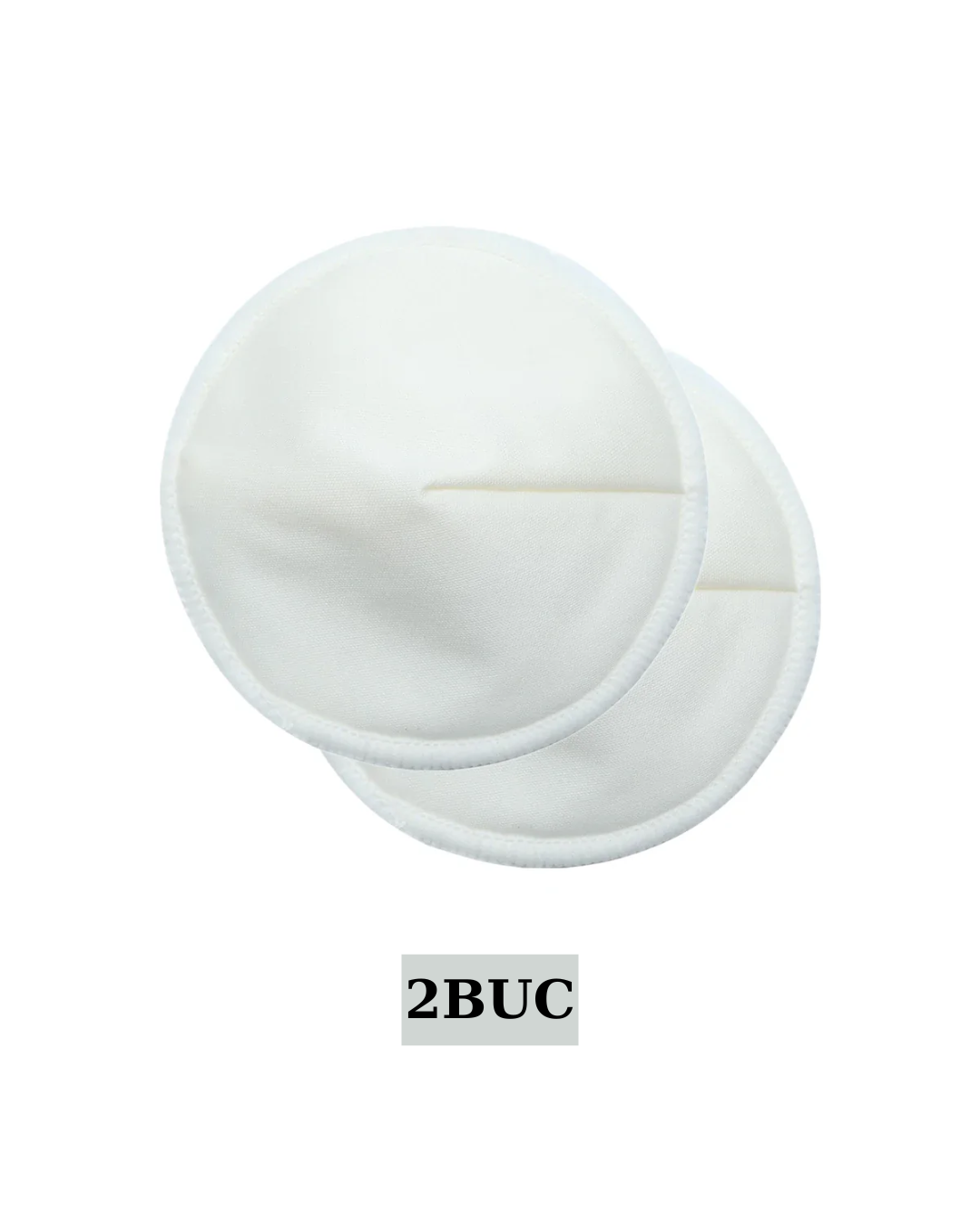 2 Perne de alăptare din bambus organic reutilizabil