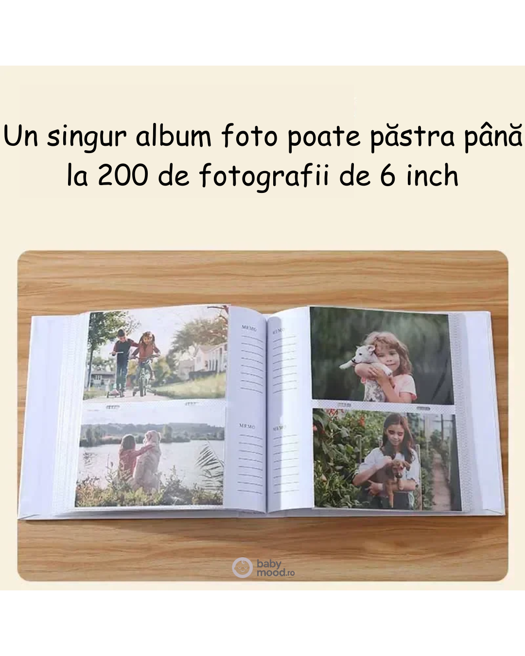 Album foto pentru bebeluși