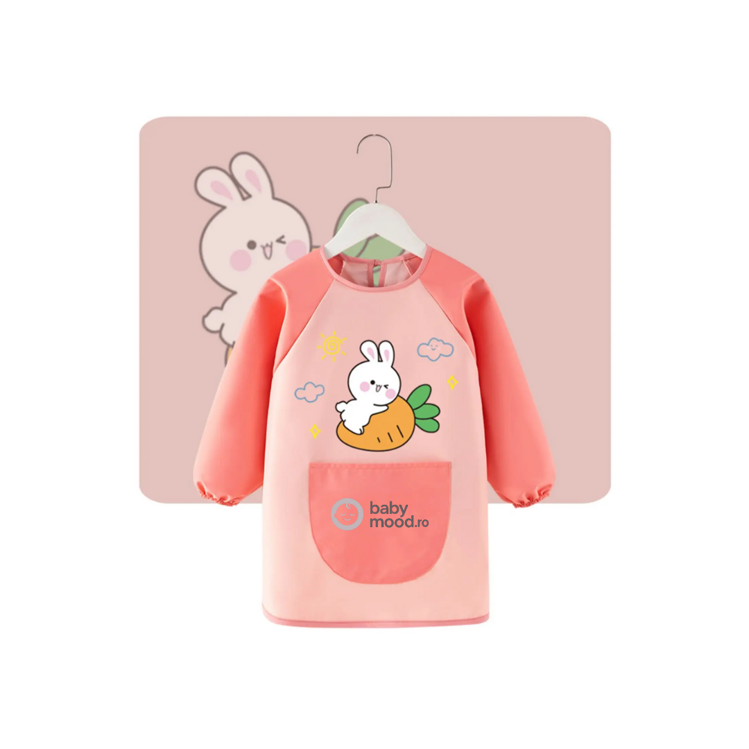 Bavetă impermeabilă cu imprimeuri vesele