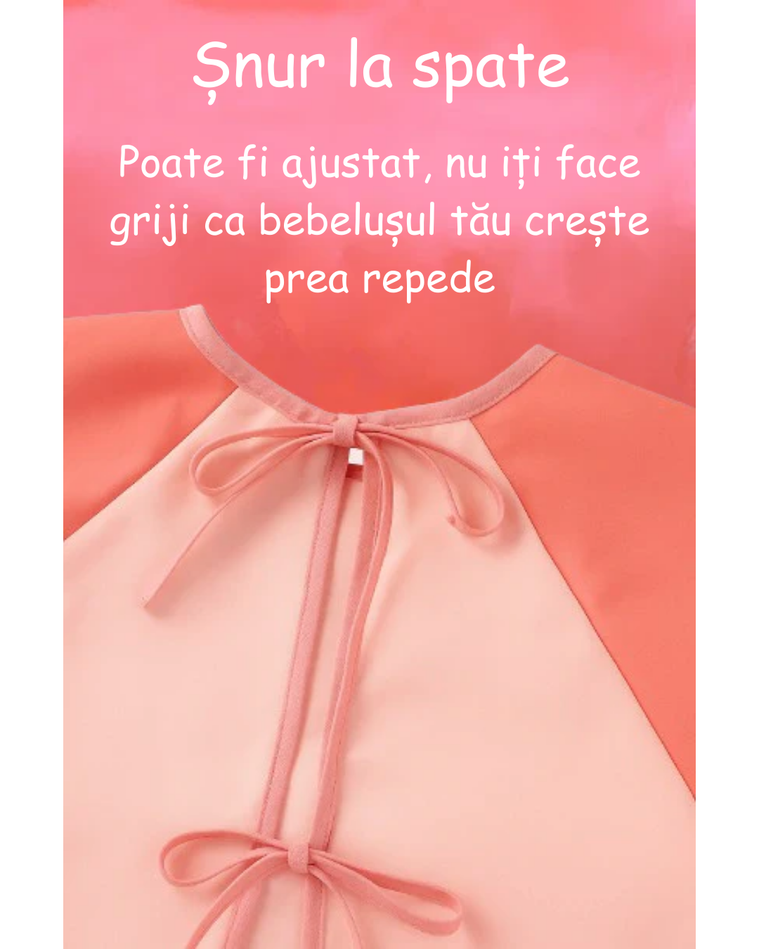 Bavetă impermeabilă cu imprimeuri vesele