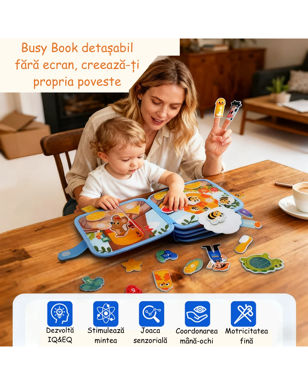 Carte de joacă educațională pentru copii