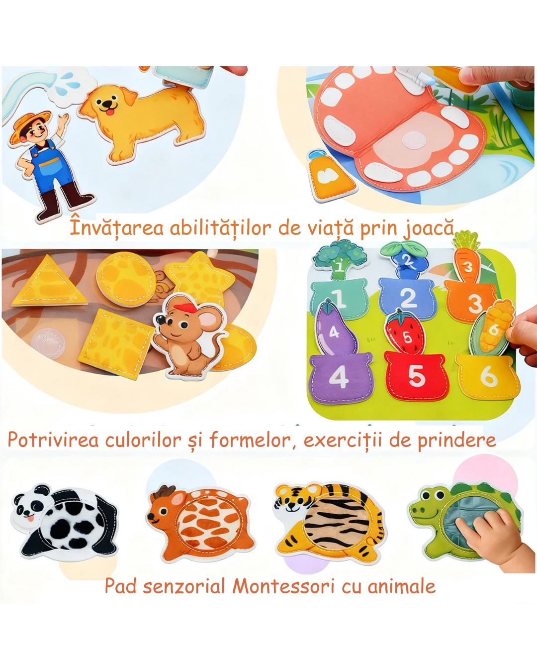 Carte de joacă educațională pentru copii