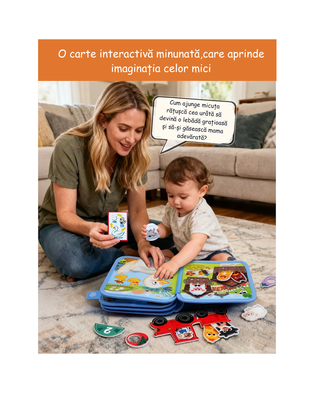 Carte de joacă educațională pentru copii