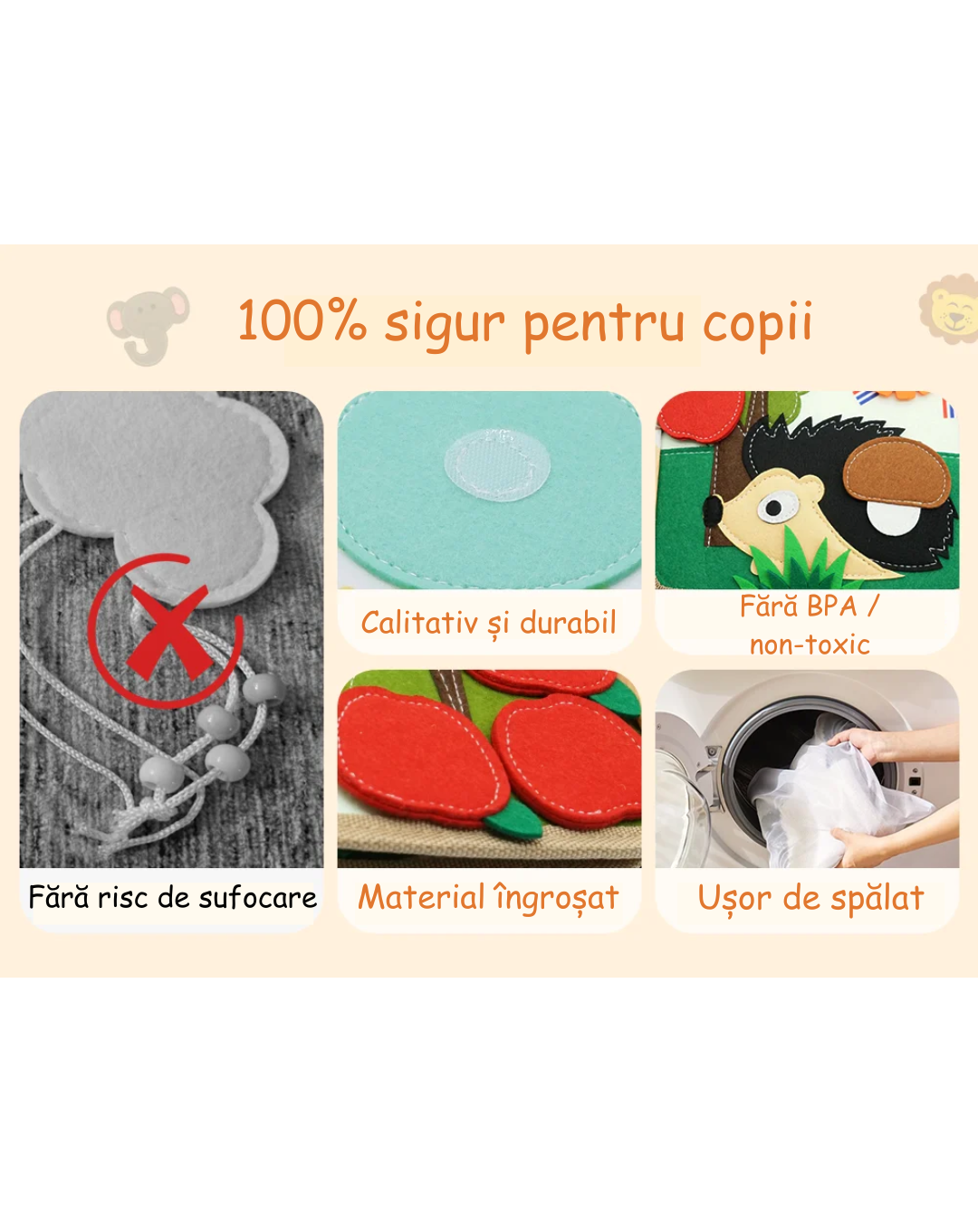 Carte de joacă educațională pentru copii