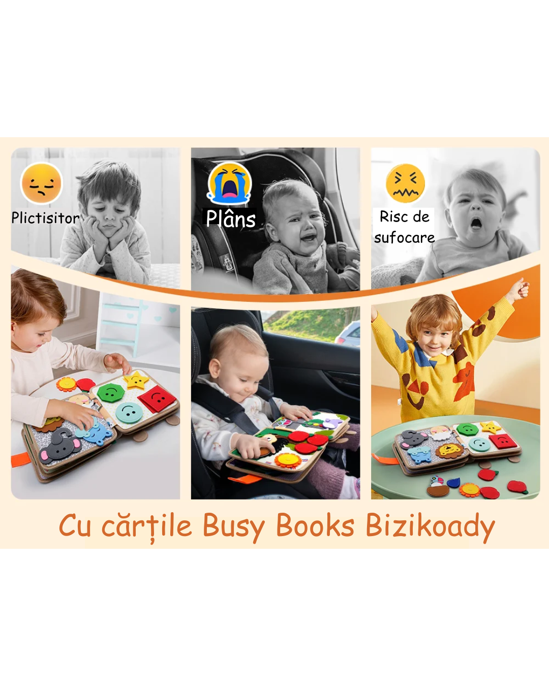 Carte de joacă educațională pentru copii