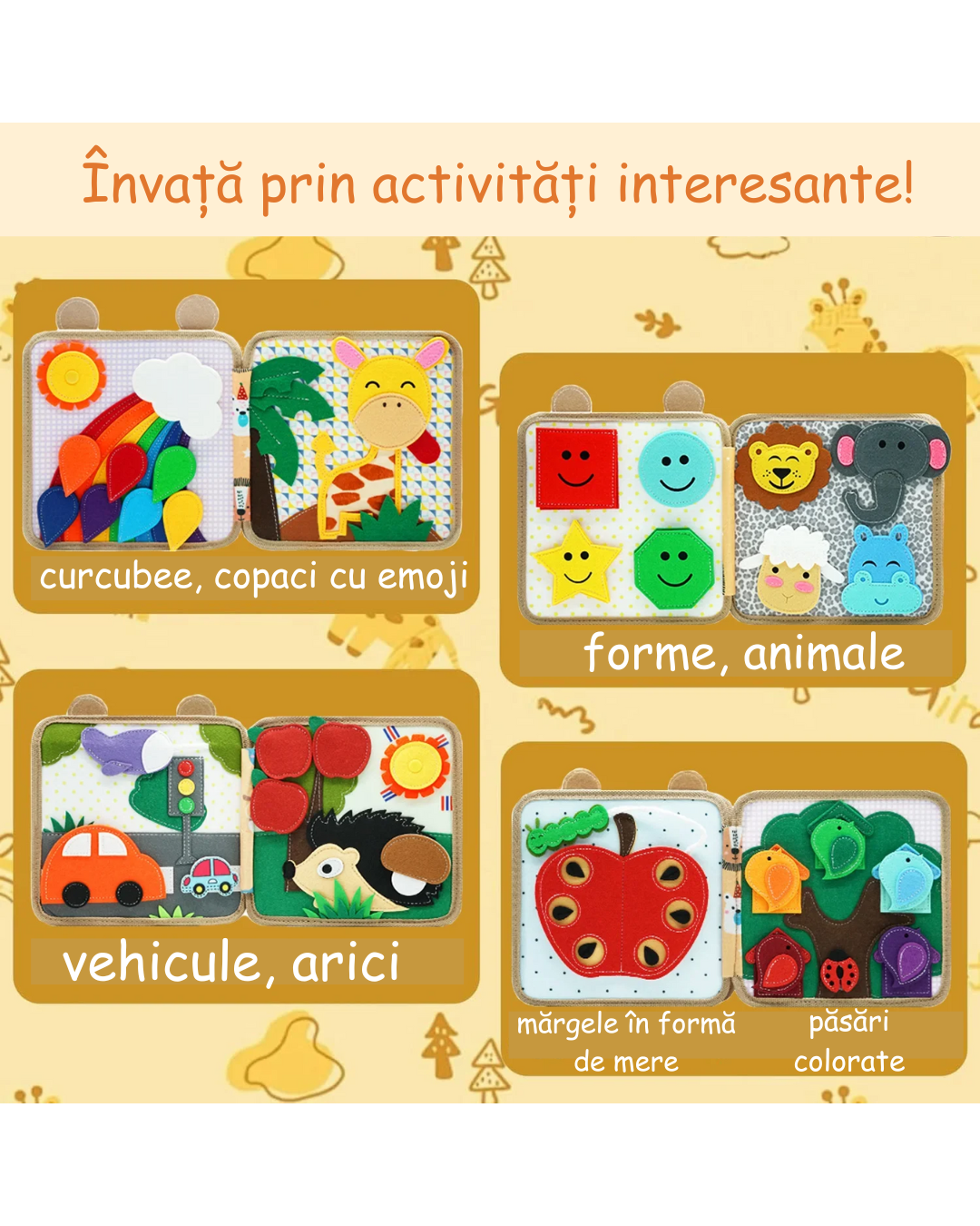 Carte de joacă educațională pentru copii