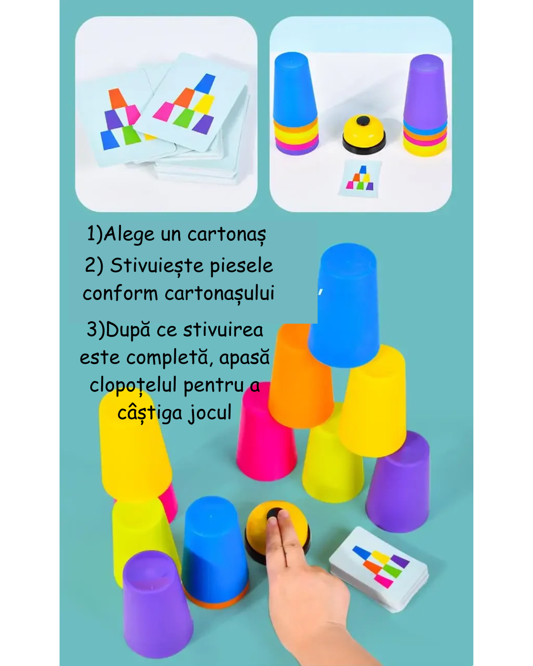 Joc de stivuire Montessori