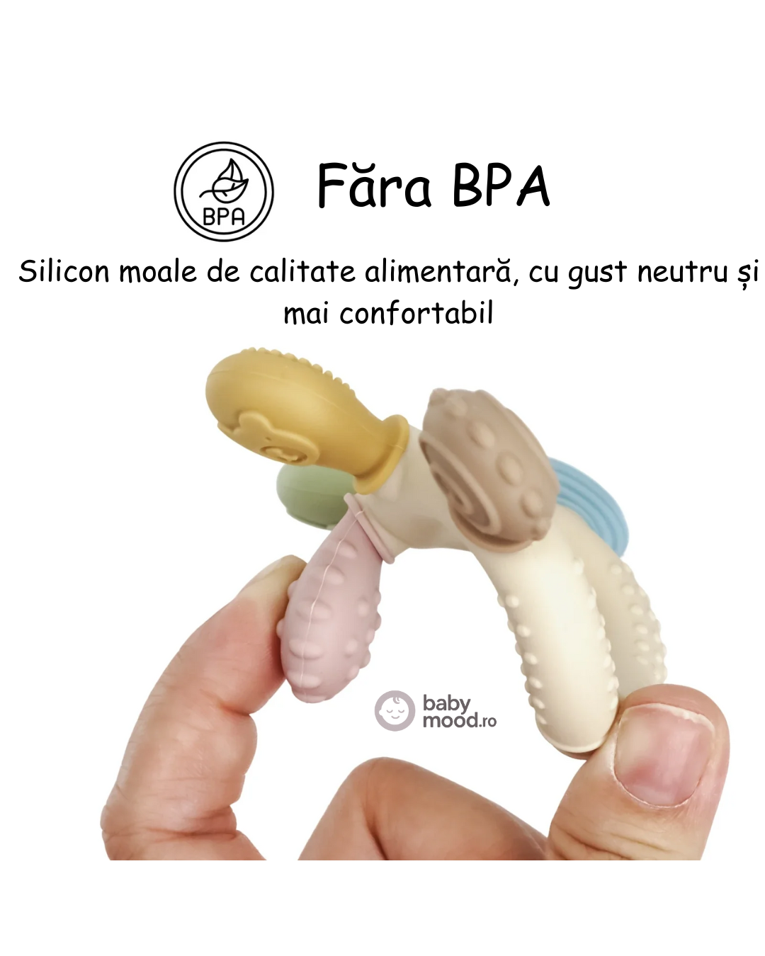 Jucărie pentru dinții bebelușului