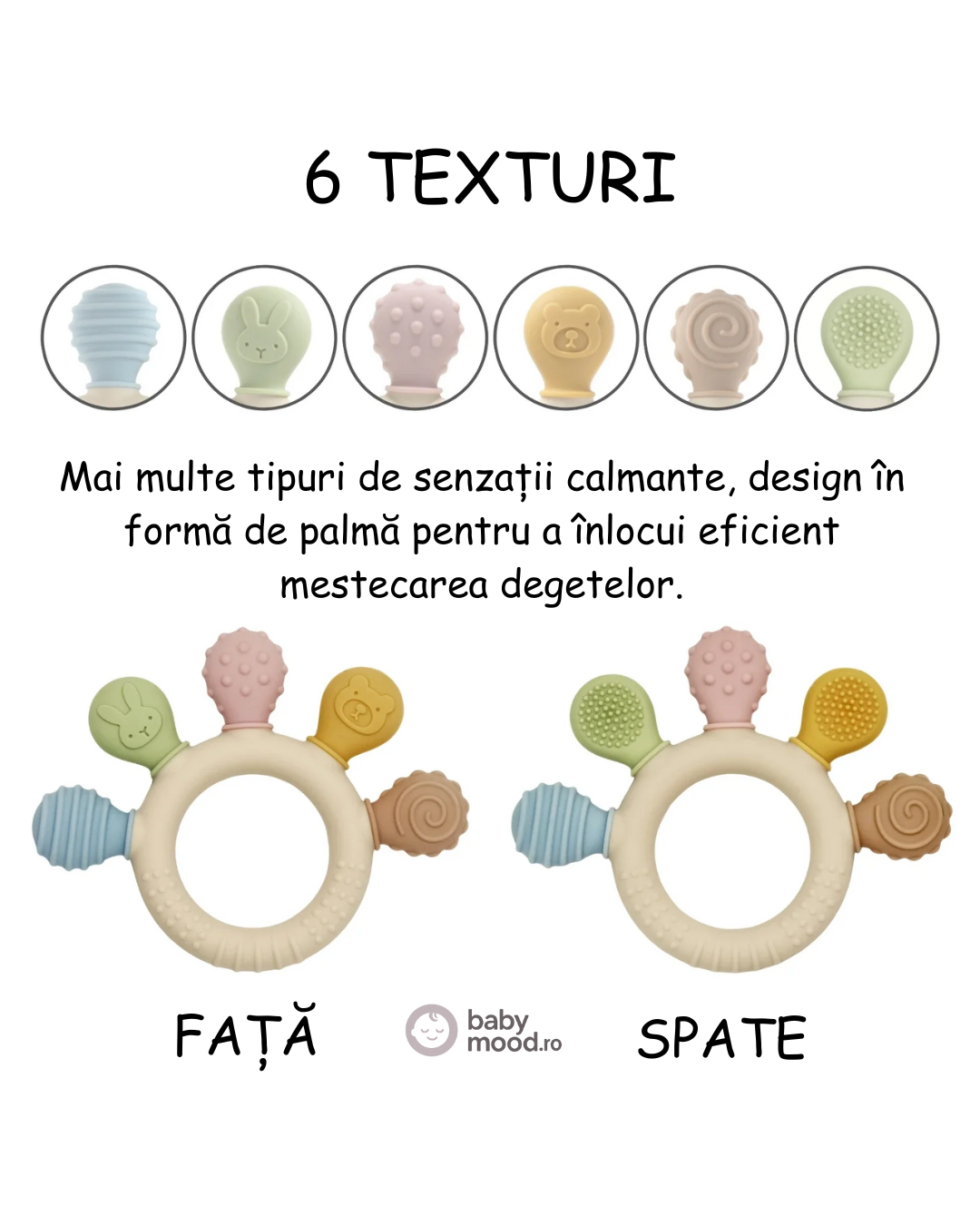 Jucărie pentru dinții bebelușului