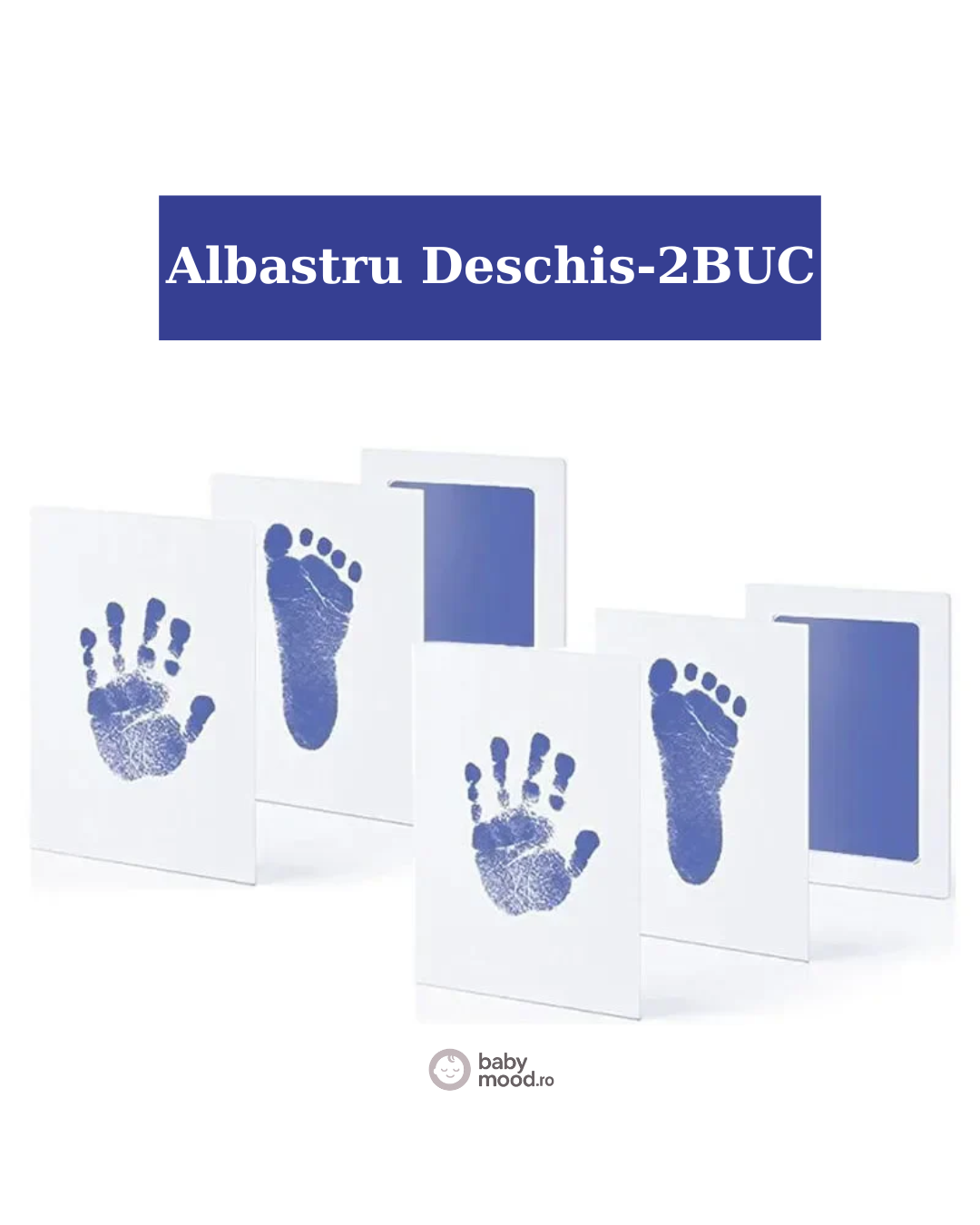 Kit DIY pentru amprentele mânuțelor și piciorușelor