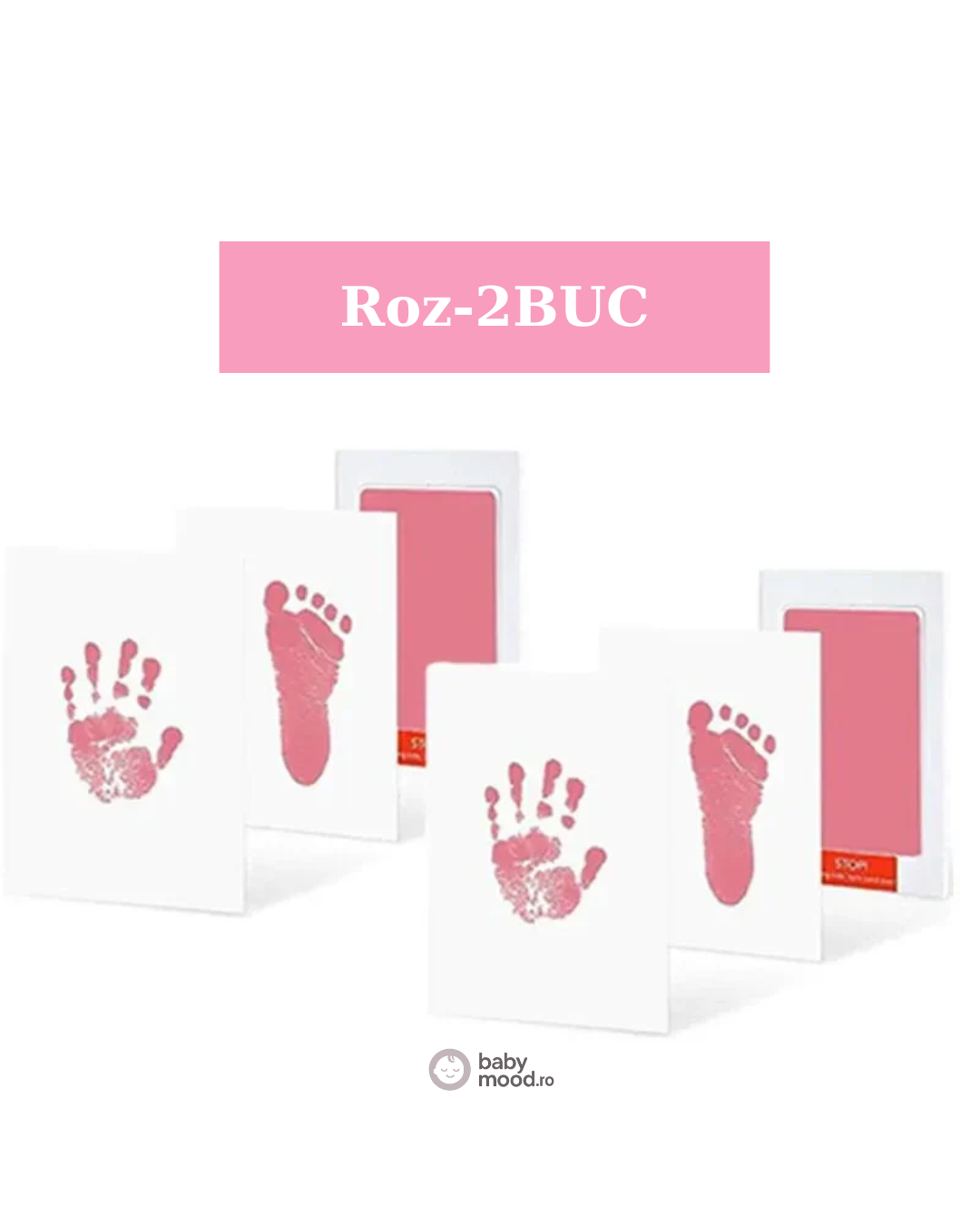 Kit DIY pentru amprentele mânuțelor și piciorușelor