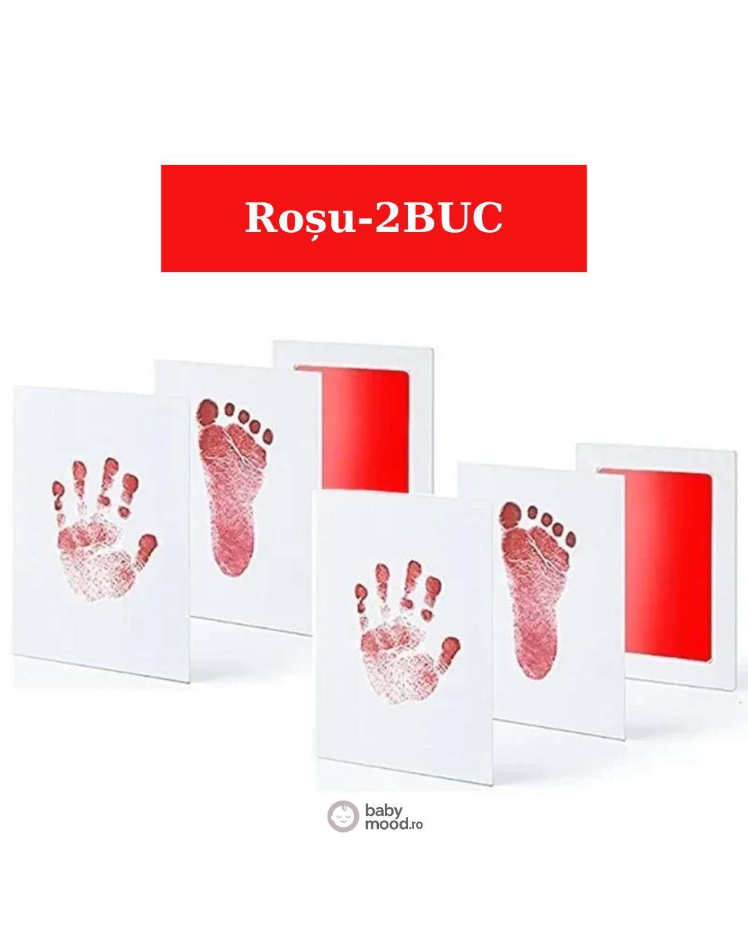Kit DIY pentru amprentele mânuțelor și piciorușelor