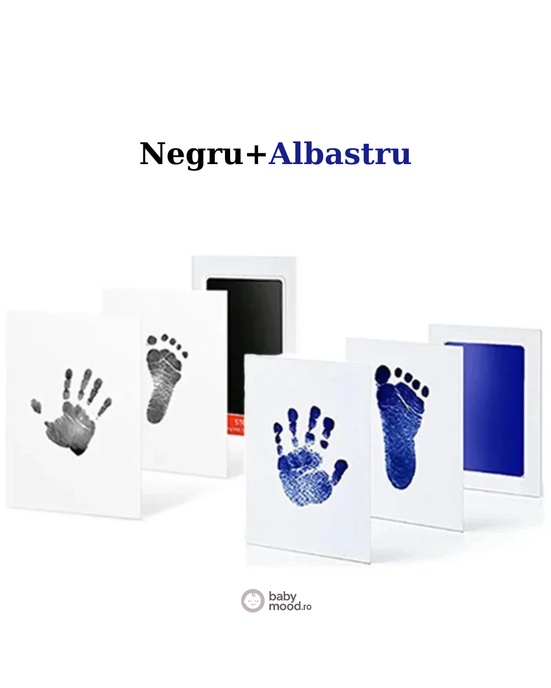 Kit DIY pentru amprentele mânuțelor și piciorușelor