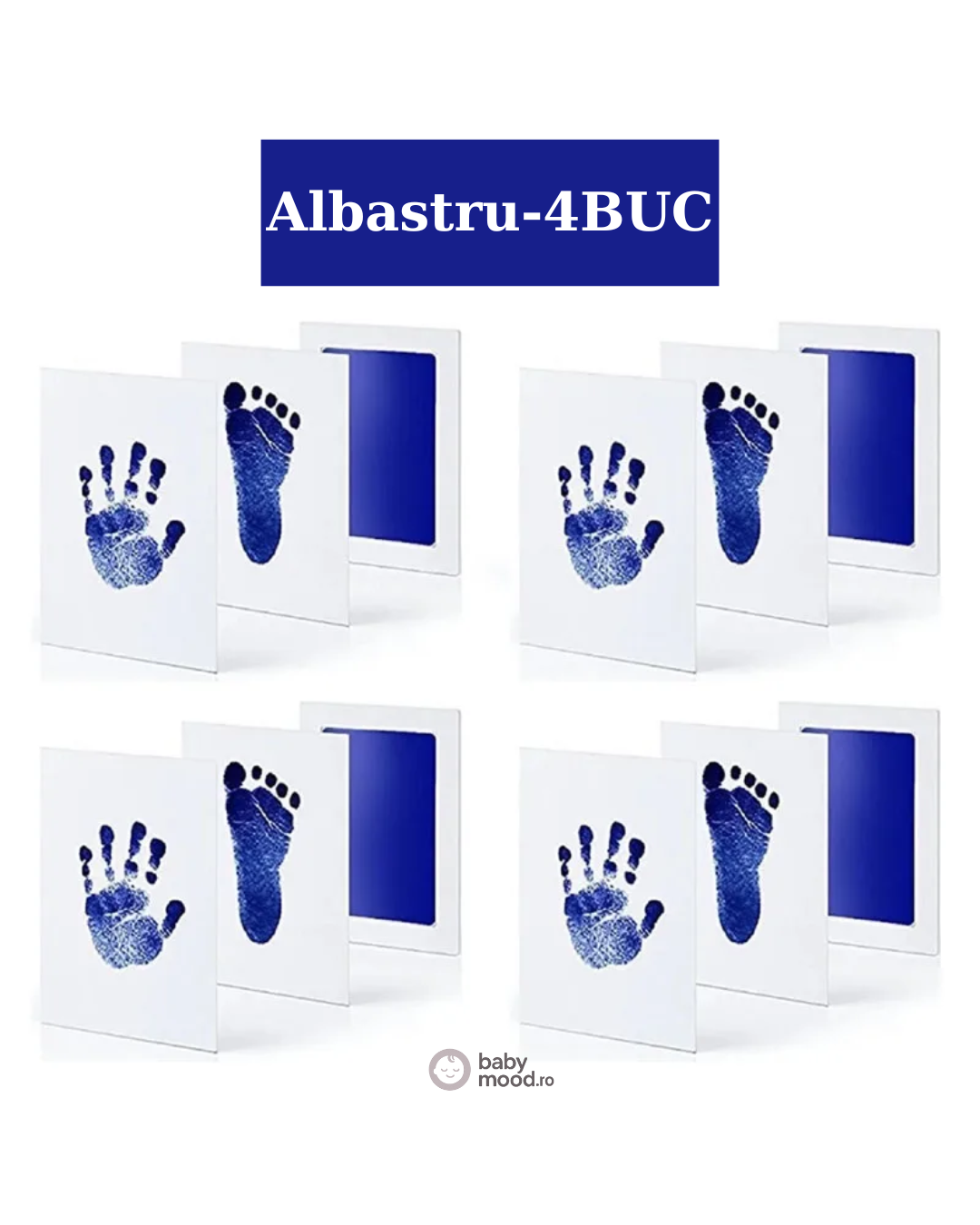 Kit DIY pentru amprentele mânuțelor și piciorușelor