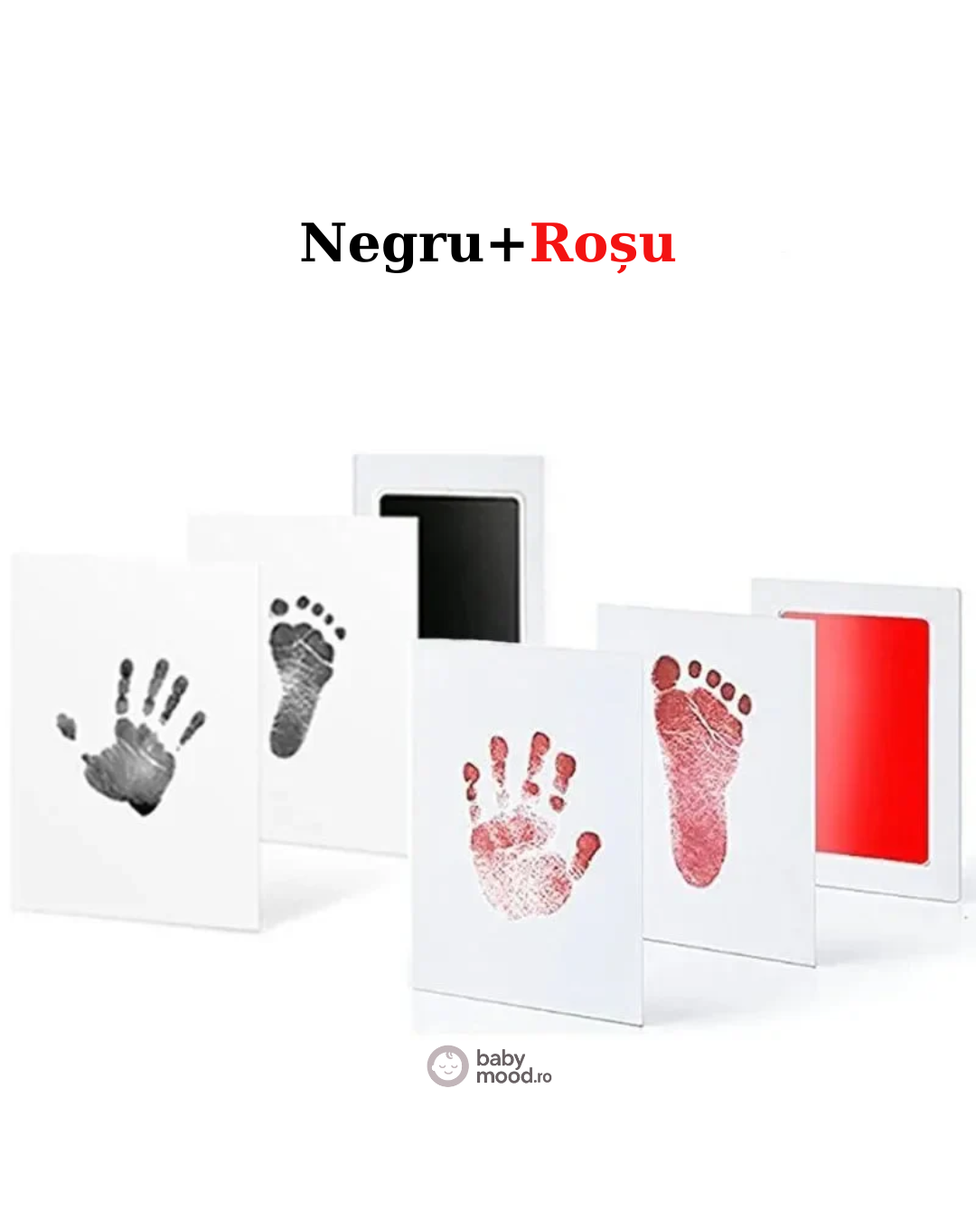 Kit DIY pentru amprentele mânuțelor și piciorușelor