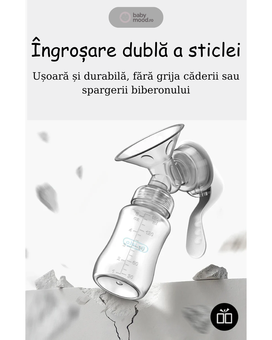 Pompă manuală de sân