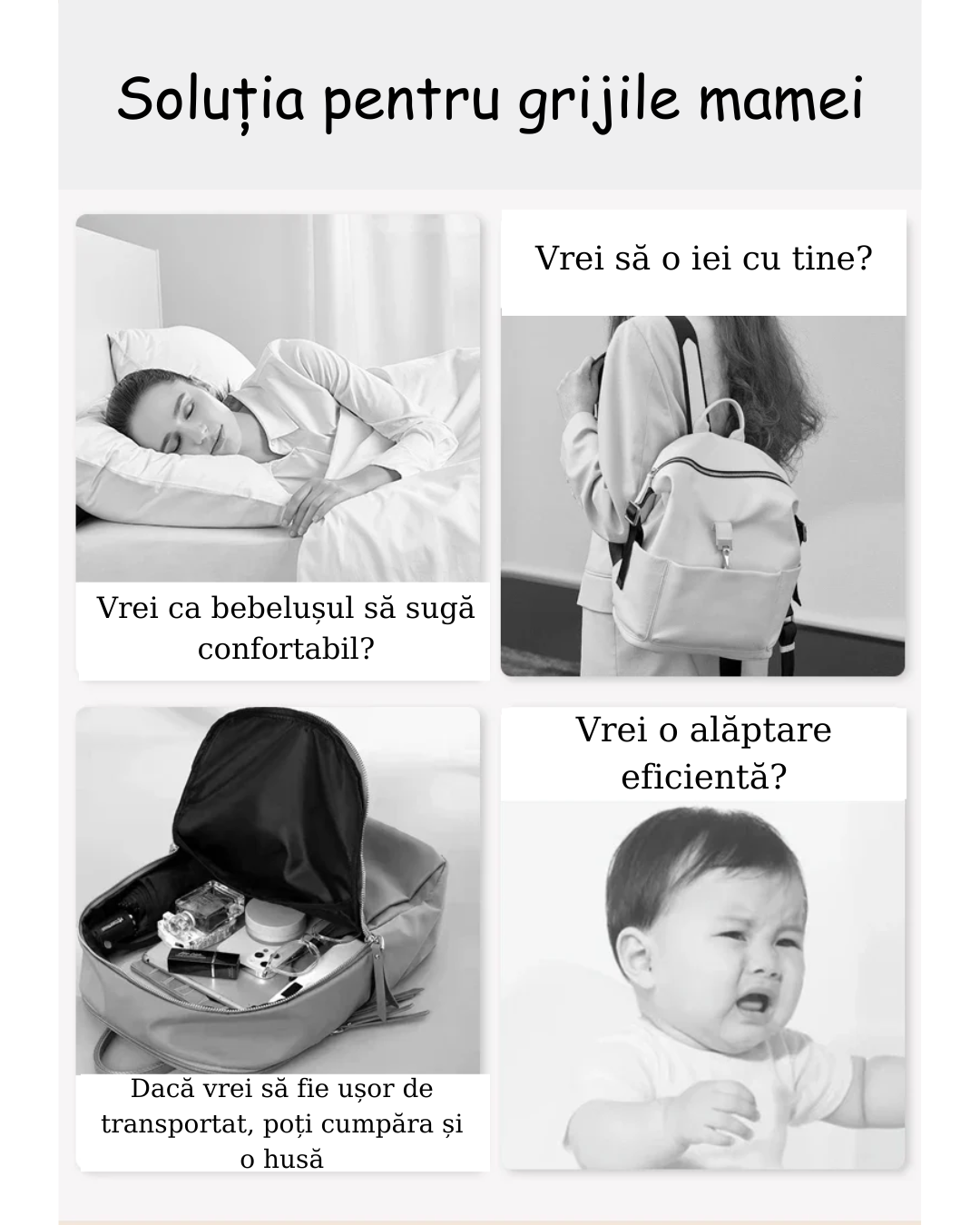 Pompă manuală de sân