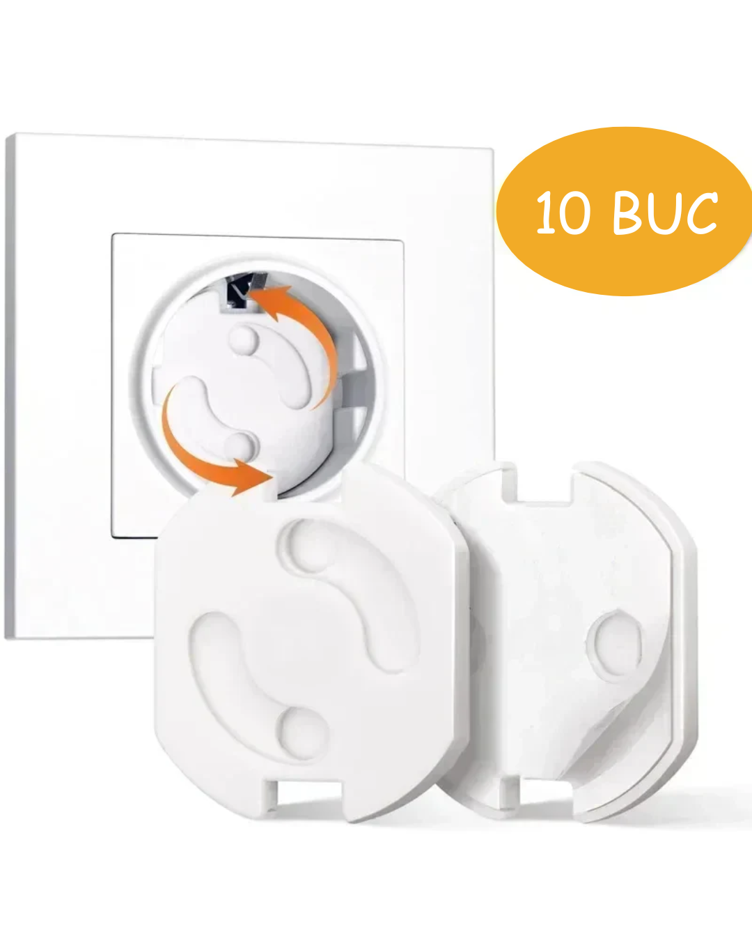 Protecții prize pentru copii (10 buc)