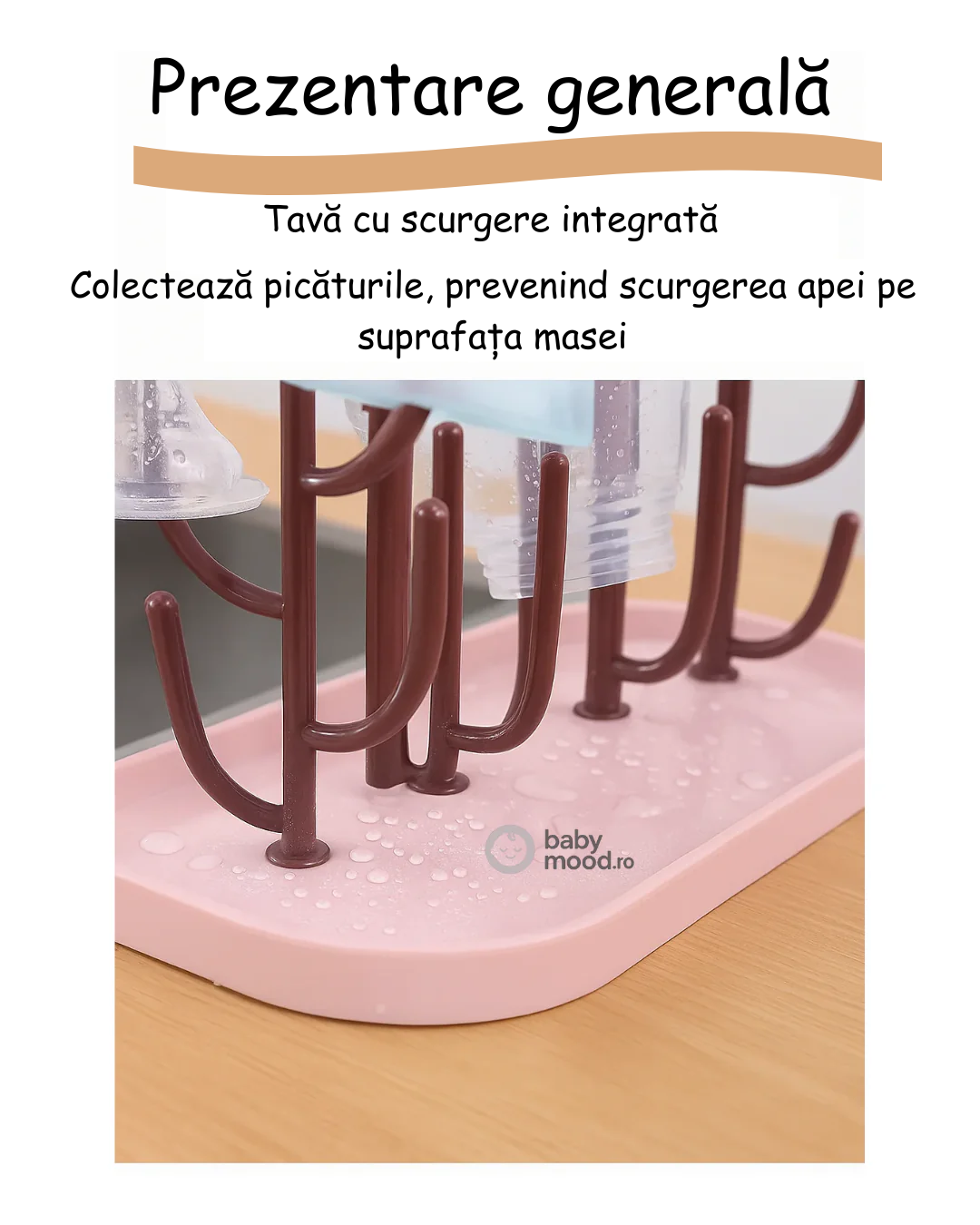 Raft pentru uscare biberon și accesorii