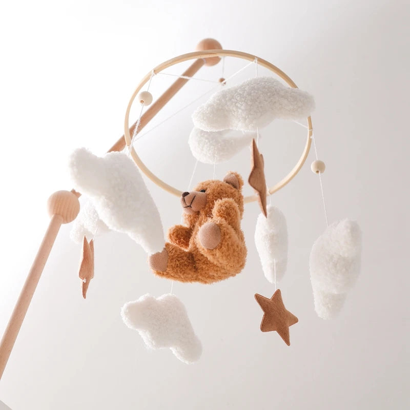 Jucărie Mobilă pentru Leagăn Bebeluși din Fibră Moale