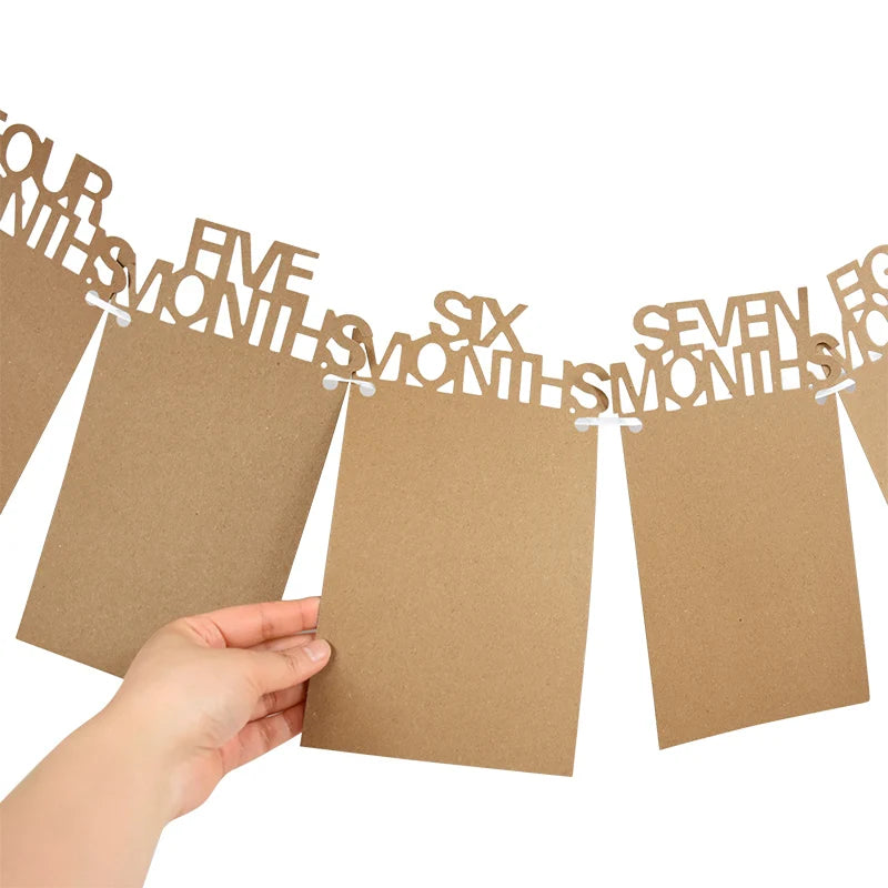 Banner Foto pentru Aniversare Bebeluș - Decorațiune Petrecere 1 an