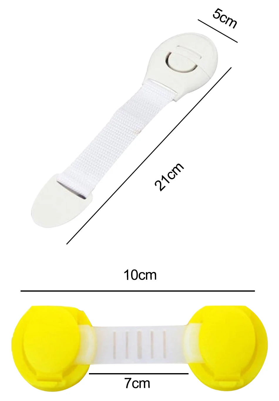 10 Locașuri de Siguranță pentru Mobilier - Protecție pentru Copii
