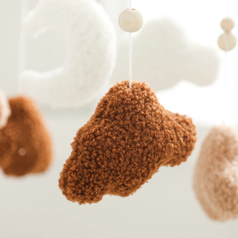 Jucărie Mobilă pentru Leagăn Bebeluși din Fibră Moale