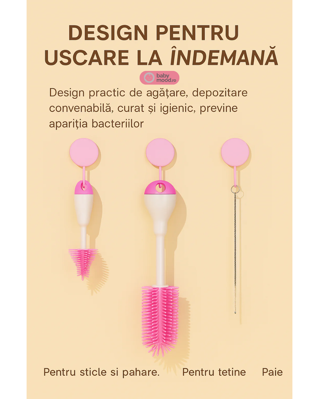 Set curățare biberoane