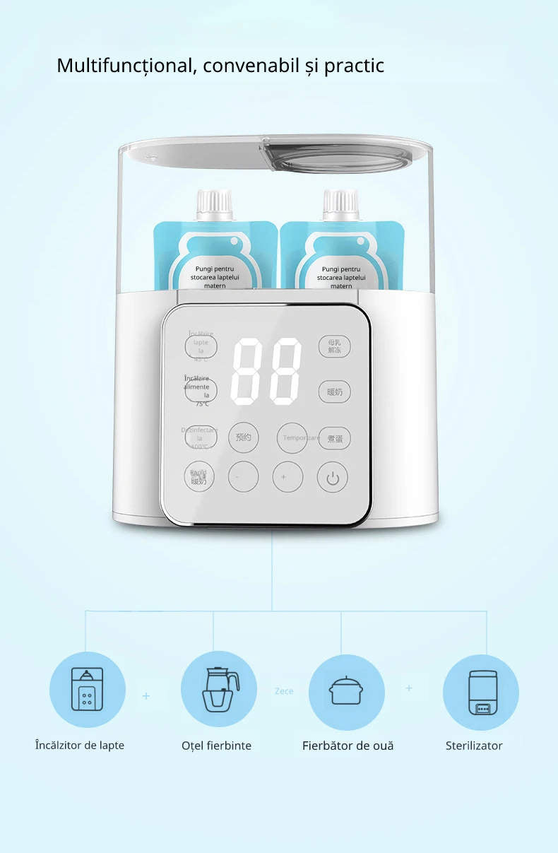 Încălzitor de biberon multifuncțional