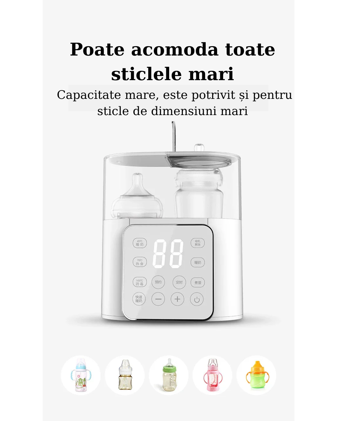 Încălzitor de biberon multifuncțional